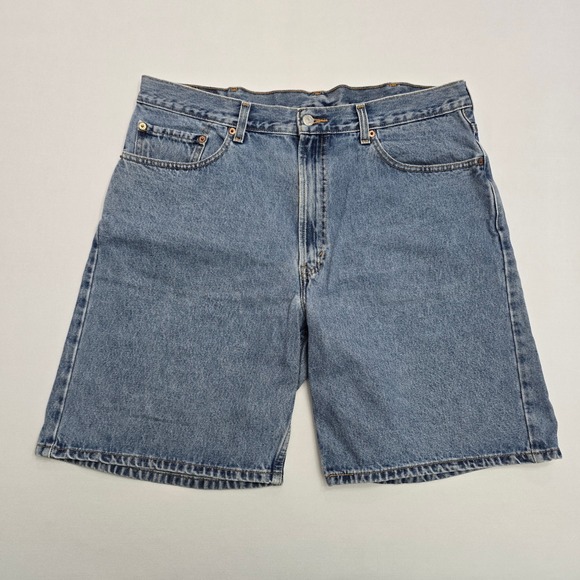 Levi's Other - Levis 550 Relaxed Fit Denim Shorts Mens 38 Medium Wash Blue Cotton Vintage